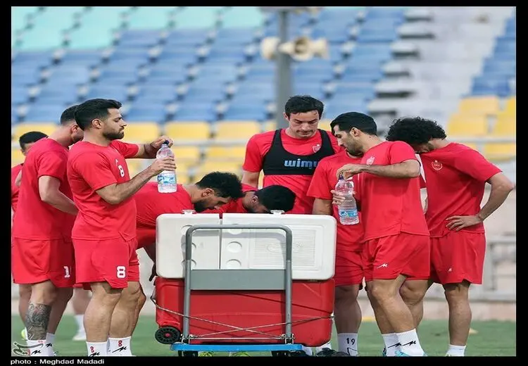 تمرین تیم پرسپولیس