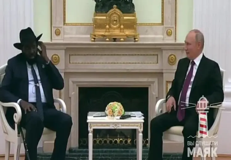 آبروریزی رییس سودان جنوبی در دیدار با پوتین!
