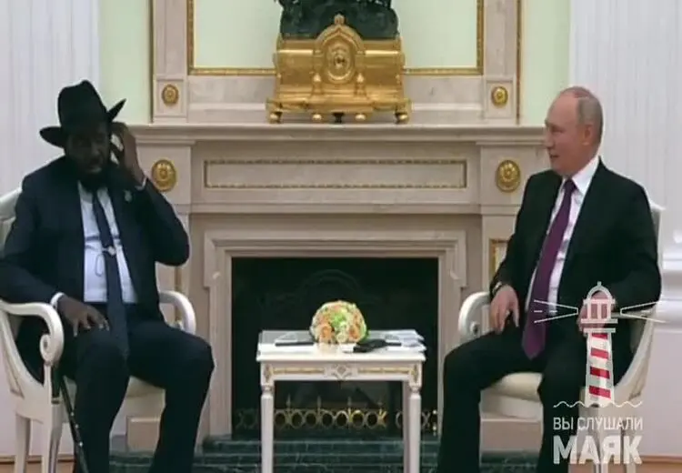 آبروریزی رییس سودان جنوبی در دیدار با پوتین!
