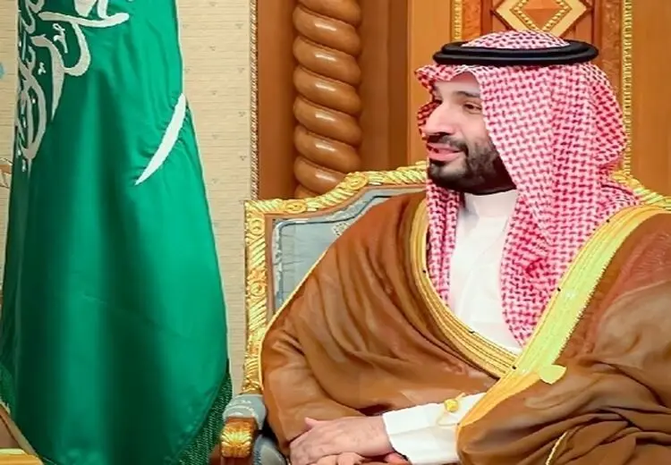 تیپ عجیب بن سلمان!