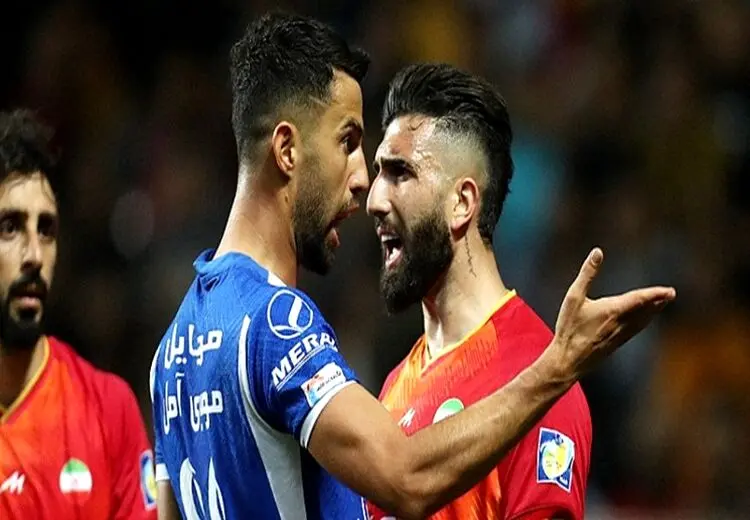 فولاد مقابل استقلال مشکی پوش شد + عکس