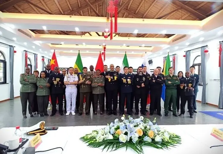 شرکت نیروی دریایی ایران در رزمایش چینی