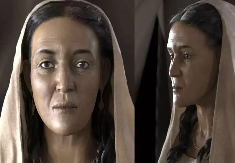 تصویر زن عربستانی در 2 هزار سال پیش