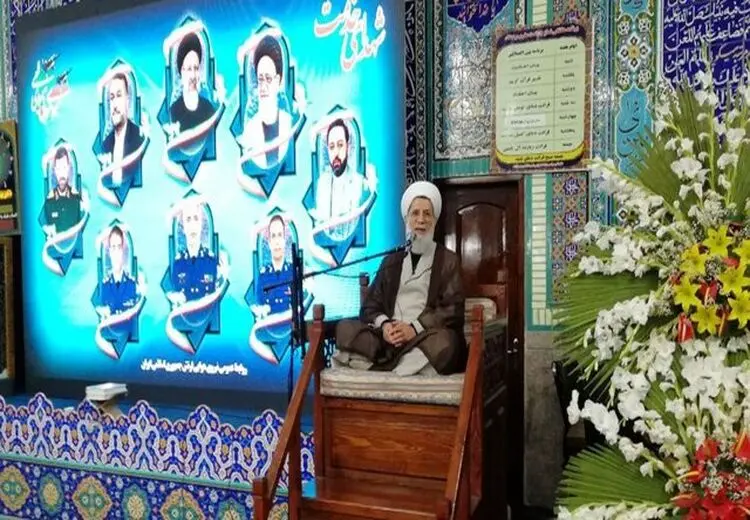 برگزاری مراسم اربعین خلبان شهید سید طاهر مصطفوی 
