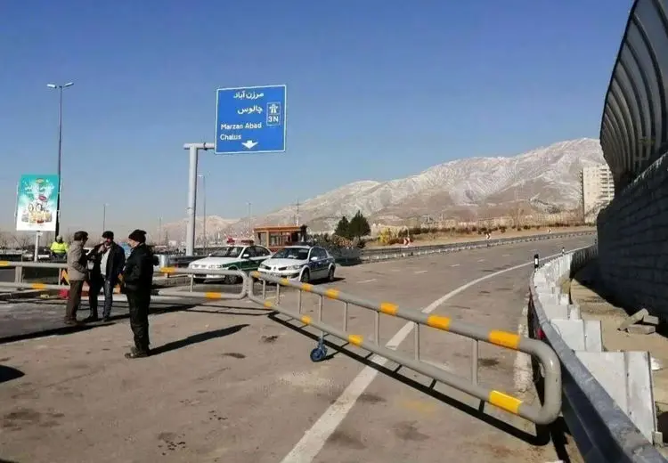 جاده کندوان مسدود می‌شود