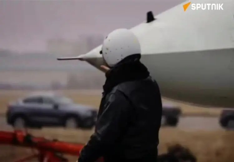 تصاویری از سوخوی 57 روسی با موتور جدید