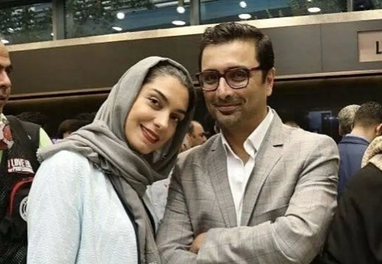نوشته عاشقانه امین زندگانی برای همسرش/ عکس