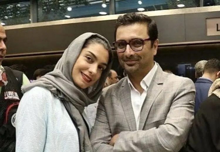 نوشته عاشقانه امین زندگانی برای همسرش/ عکس