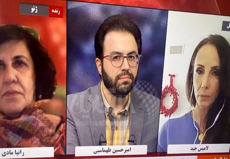 پخش تصاویر زنده از دو کارشناس زن بی‌حجاب در شبکه سوم! + عکس