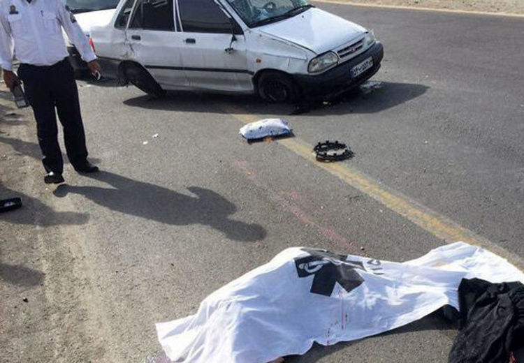 مرگ ۴۳ عابر پیاده در تصادفات رانندگی تهران در فروردین و اردیبهشت