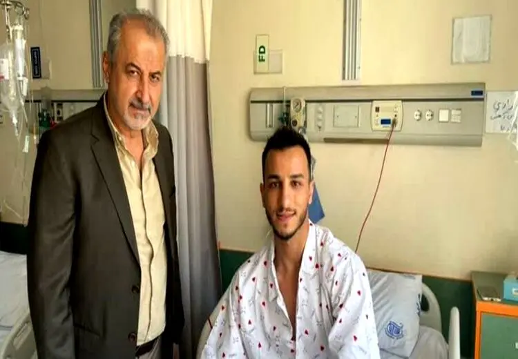 عیادت درویش از علیرضا خدادادی