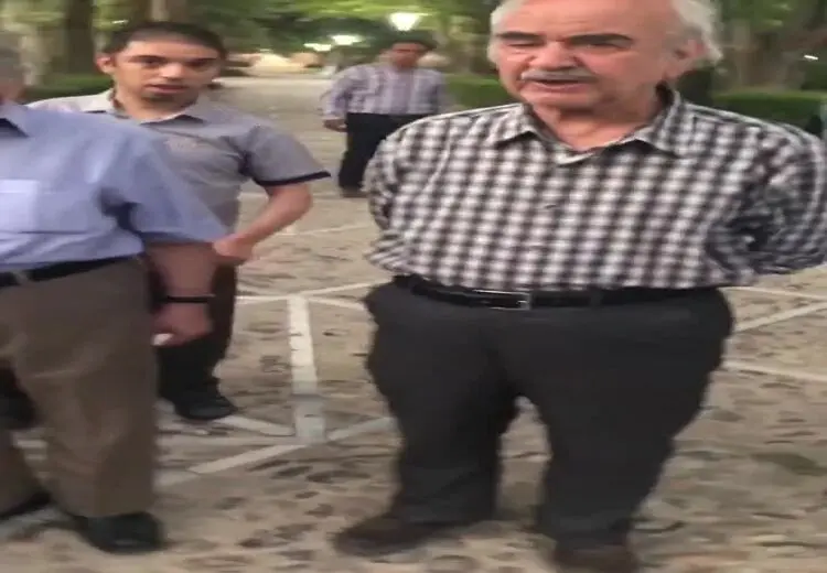 تذکر شفیعی کدکنی به فیلمبردار: شما پاتون روی قبر شجریانه!