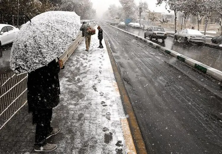 پیش‌بینی بارش برف و باران برای 20 ستان
