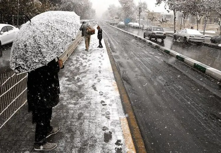 پیش‌بینی بارش برف و باران برای 20 ستان
