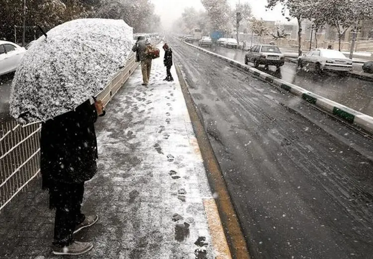 پیش‌بینی بارش برف و باران برای 20 ستان