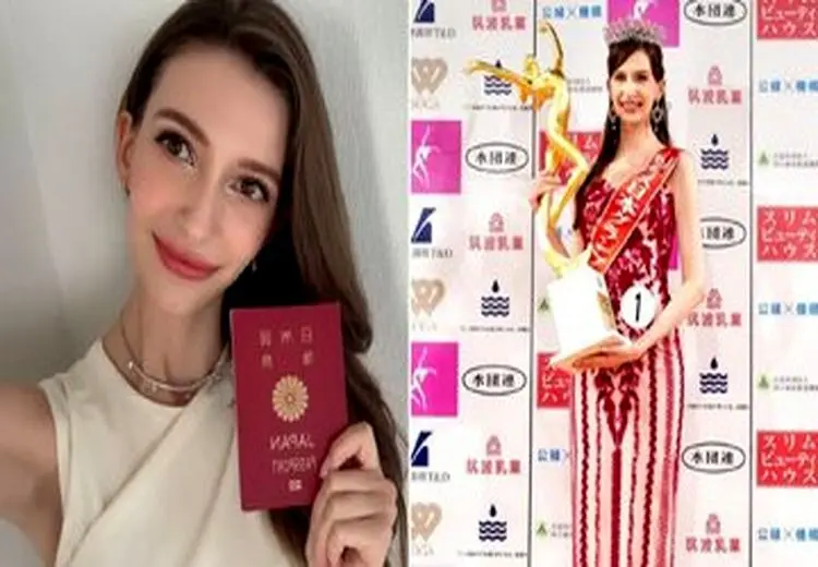 ملکه زیبایی ژاپن تاج خود را پس داد/ علت: رابطه با مرد متاهل