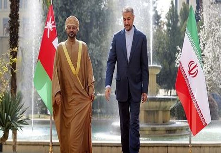 استقبال امیر عبداللهیان از همتای عمانی در تهران