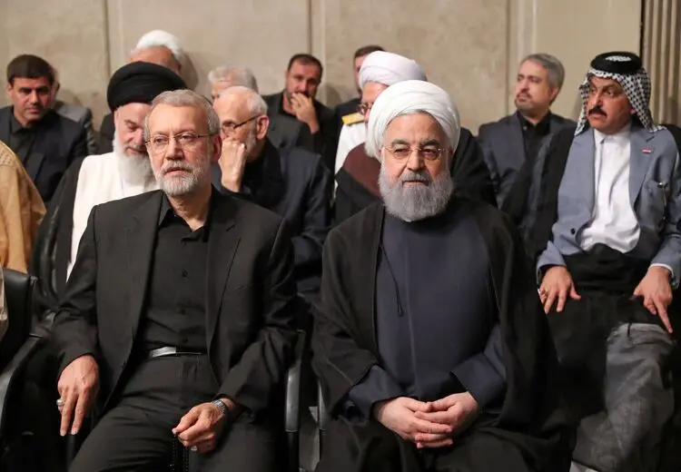 تلویزیون حضور حسن روحانی در دیدار رهبری را هم سانسور کرد!