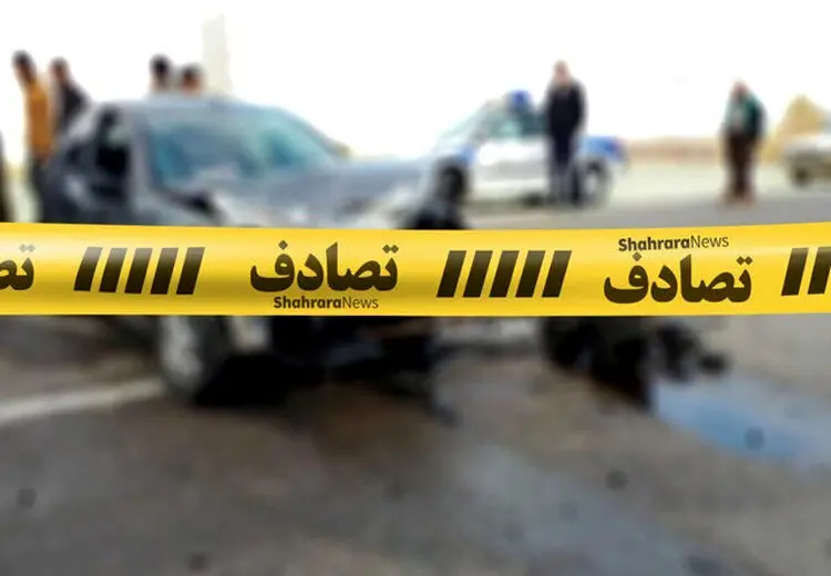 مرگ تلخ راننده خودرو در آتش + فیلم