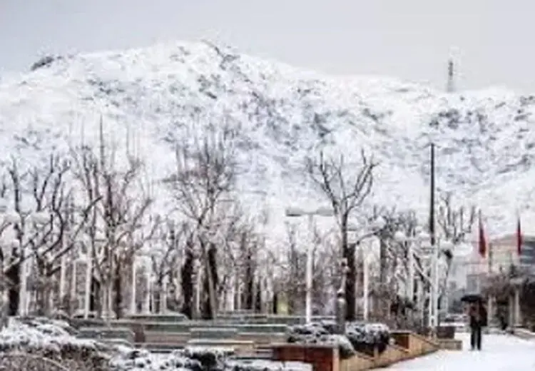 سفیدپوش شدن ارتفاعات گلستان