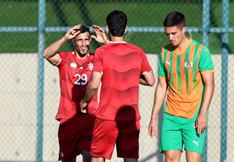 جراحت شدید علی علیپور در تمرینات پرسپولیس + عکس