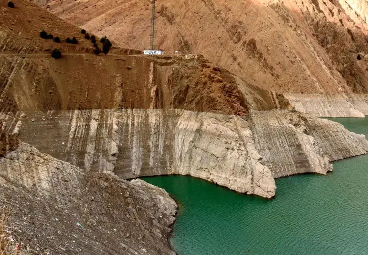 آخرین وضعیت سدهای ایران؛ تنها ۳۲ درصد ظرفیت پر است