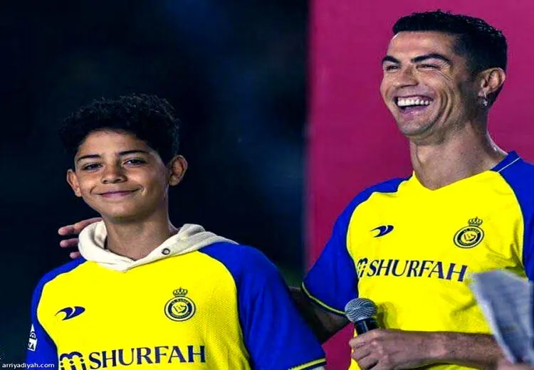 پسر رونالدو رسما به النصر پیوست + عکس