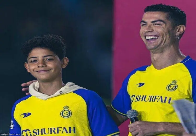 پسر رونالدو رسما به النصر پیوست + عکس