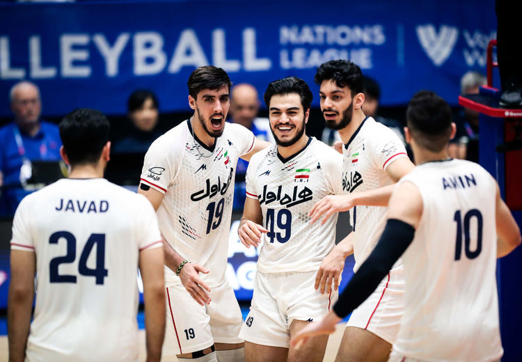 سقوط تیم ملی والیبال ایران در رنکینگ جهانی