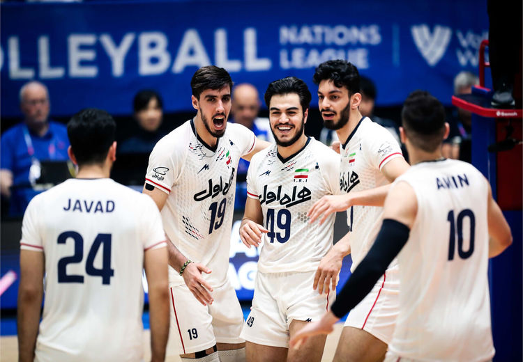 سقوط تیم ملی والیبال ایران در رنکینگ جهانی