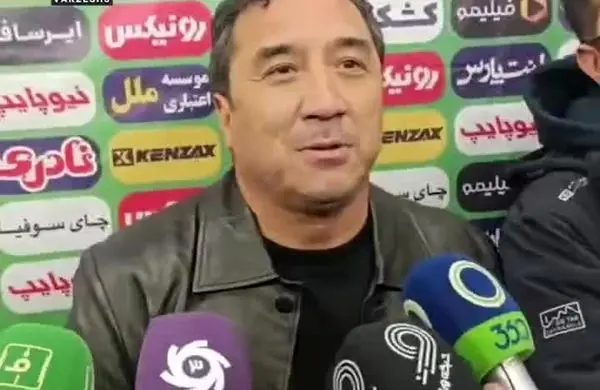 تکرار حرفهای منشوری مقابل دوربین توسط خداداد عزیزی !