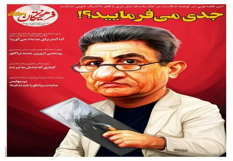 ماله‌کشی قلعه‌نویی/ کاریکاتور