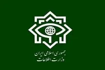 وزارت اطلاعات: ۵۴ عامل دشمن در ۴ استان دستگیر شدند