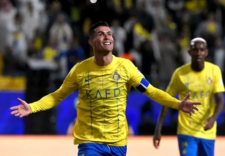 هدیه رونالدو به کاپیتان تیم زنان النصر + عکس