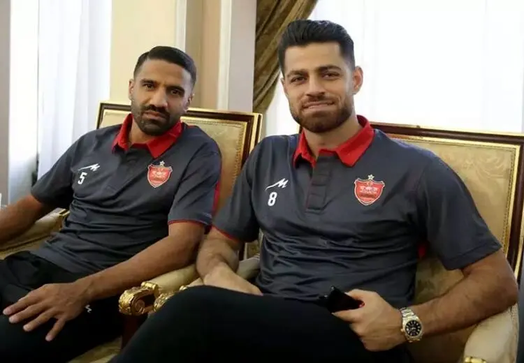 همراهی نمادین شماره هشت پرسپولیس
