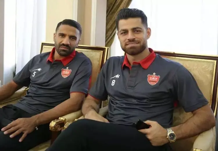 همراهی نمادین شماره هشت پرسپولیس