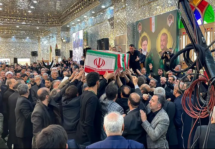 پیکر امیرعبداللهیان به خاک سپرده شد