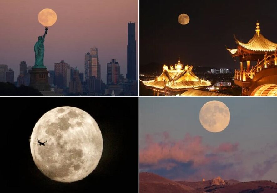 زیباترین تصاویر از اولین ابرماه ۲۰۲۵