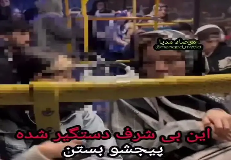 دستگیری پسری که در اماکن عمومی صدای فیلم‌های مستهجن پخش می‌کرد