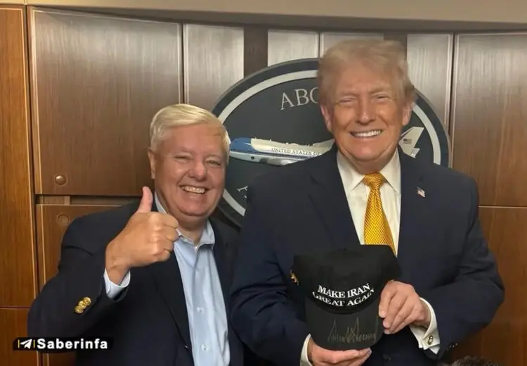 نام «ایران» بر روی کلاه ترامپ جلب‌توجه کرد