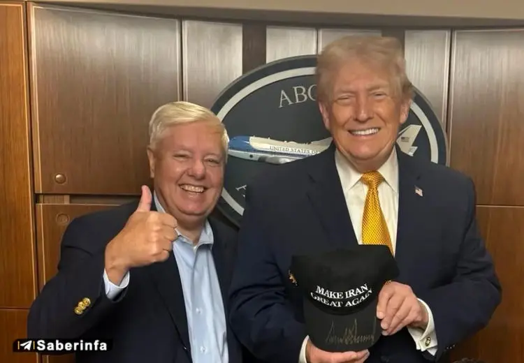 نام «ایران» بر روی کلاه ترامپ جلب‌توجه کرد