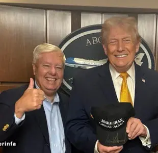 نام «ایران» بر روی کلاه ترامپ جلب‌توجه کرد