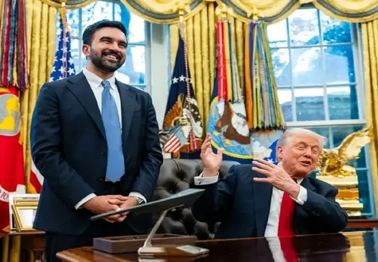 دیدار محرمانه «ممدانی » با ترامپ !