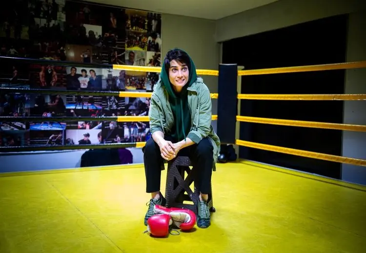 حضور بازیگر سابق تلویزیون در تیم ملی بوکس زنان