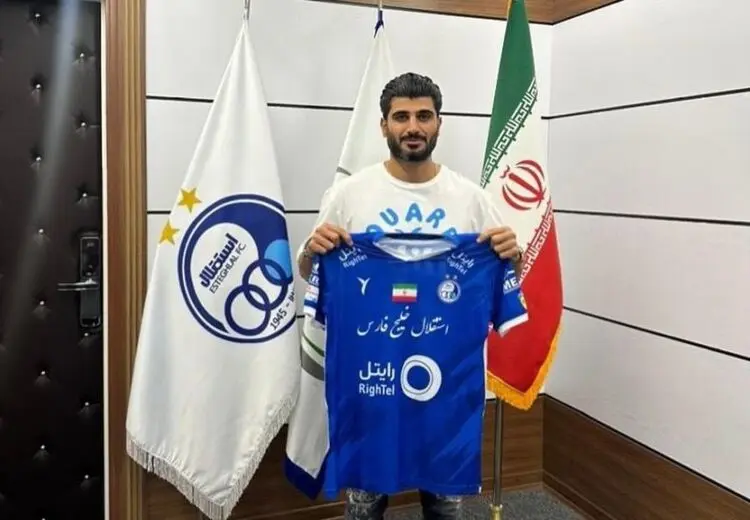 خرید جدید استقلال در کمپ حجازی