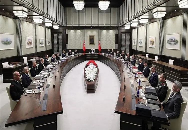 جلسه شورای امنیت ملی ترکیه درباره تحولات ایران