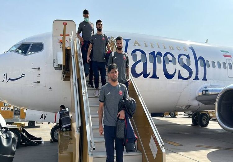 تیم پرسپولیس به ایران بازگشت