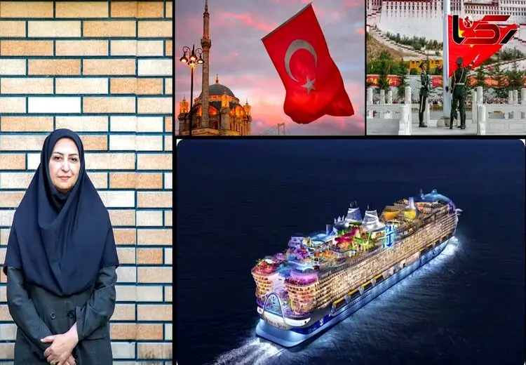کروز سواری شینا انصاری برای سفر به برزیل؟!