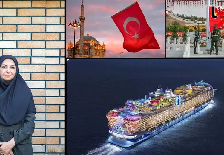 کروز سواری شینا انصاری برای سفر به برزیل؟!