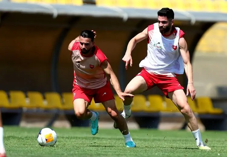 تمرین پرسپولیس با توپ‌های جدید آسیایی
